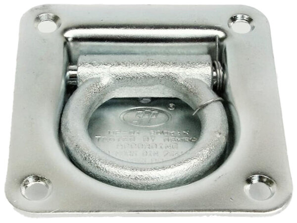 NB PARTS ZurrmuldeVerzinkt, mit Ring, zum Einbau für Pkw-Anh