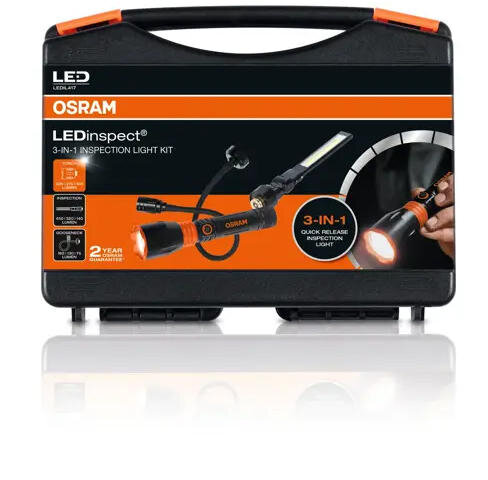 OSRAM Handlampe "LEDinspect 3-IN-1 INSPECTION LIGHT KIT"LED 