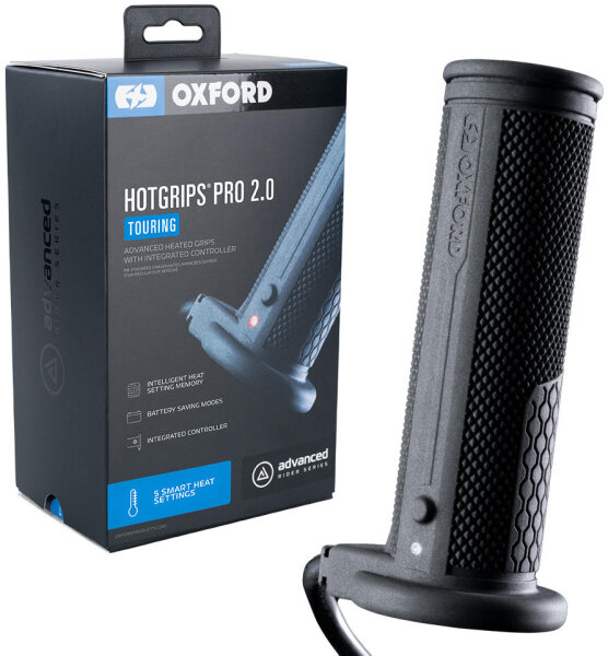 OXFORD Heizgriffe "Hotgrips®Pro 2.0"12 V, automatische Wärme