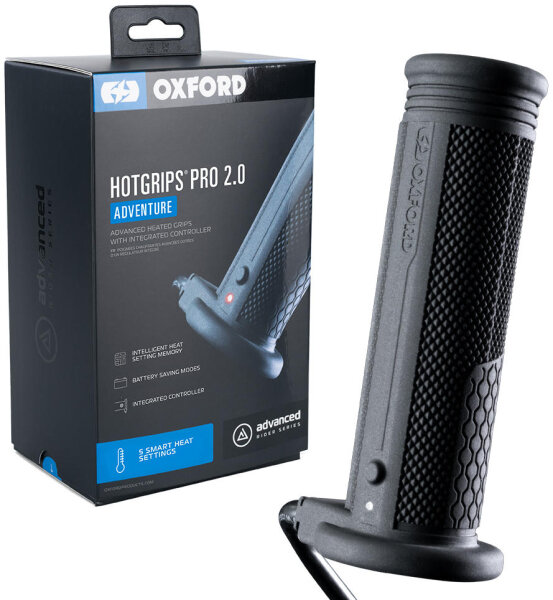OXFORD Heizgriffe "Hotgrips®Pro 2.0"12 V, automatische Wärme