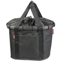 Vorderradkorb BIKEBASKET, KLICKfix, black black, Asista, 030