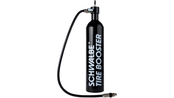 SCHWALBE Minipumpe "Tire Booster"Max. 11 barNeues Tubeless-S