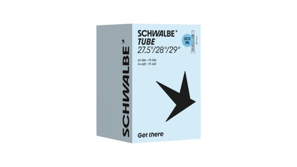 SCHWALBE Schlauch "Nr. 19L"27,5" / 28" / 29"65-584 27,5 x 2.