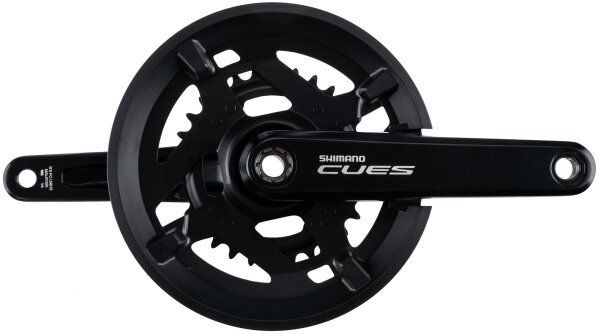 SHIMANO Kettenradgarnitur "CUES FC-U4010-2"30 / 46 Zähne, 2-