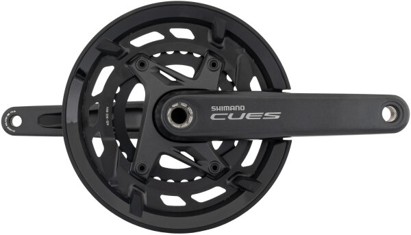 SHIMANO Kettenradgarnitur "CUES FC-U6000-2"2-fach, 30 / 46 Z