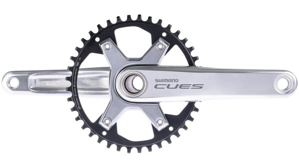 SHIMANO Kettenradgarnitur "CUES FC-U6030-1"1-fach, kompatibe