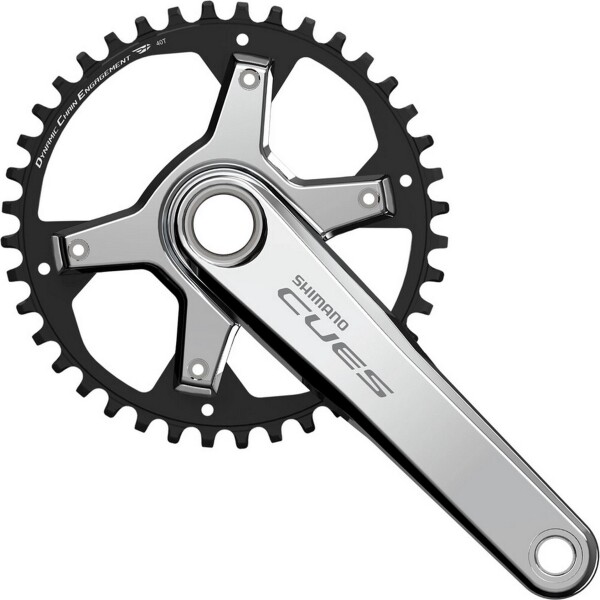 SHIMANO Kettenradgarnitur "CUES FC-U6030-1"1-fach, kompatibe