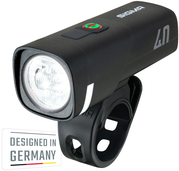 SIGMA SPORT Scheinwerfer "Aura 40"SB-verpackt, 40 Lux, USB-C