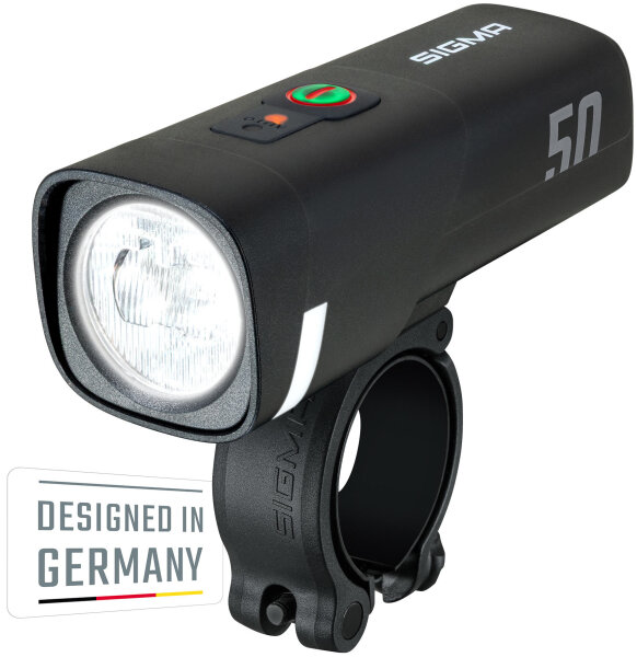 SIGMA SPORT Scheinwerfer "Aura 50"SB-verpackt, 50 Lux, USB-C
