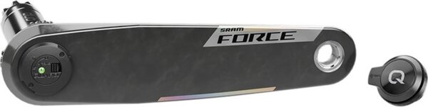 SRAM Kurbel "Force AXS E1"DUB, Powermeter, links, Kurbelarm 