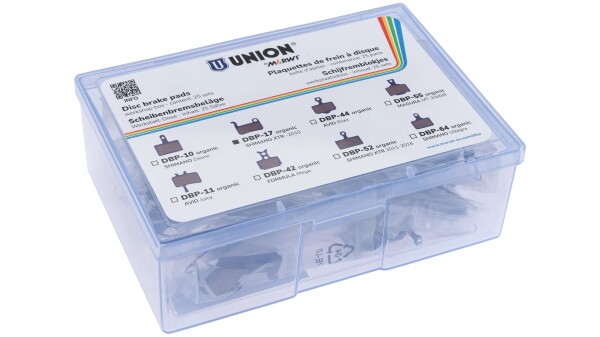 UNION Scheibenbremsbelag "DBP-17"Organisch, für Shimano XTR-