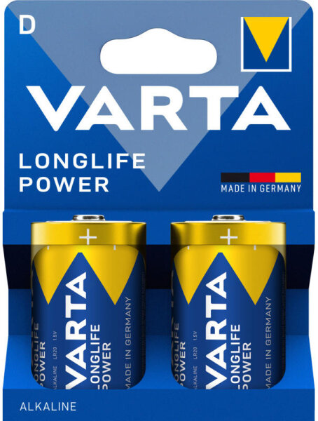 VARTA Batterie "Longlife Power - High Energy"SB-verpackt, Pr