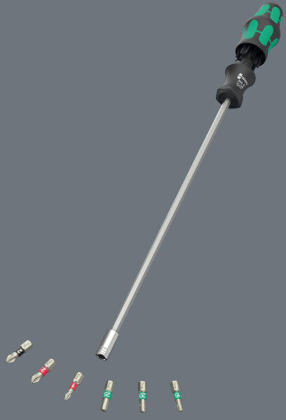 WERA Schraubendrehersatz "Kraftform Kompakt 27 XL Universal 