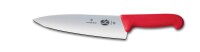 Fibrox, Kochmesser, 20cm, gerade, rot, Blister