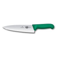 Fibrox, Kochmesser, 20cm, gerade, grün, Blister