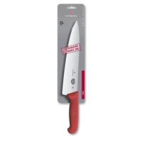Fibrox, Santokumesser, 17cm, gerade, Kullenschliff, lila, Blister