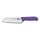 Fibrox, Santokumesser, 17cm, gerade, Kullenschliff, lila, Blister