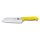 Fibrox, Santokumesser, 17cm, gerade, Kullenschliff, gelb, Blister
