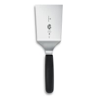 Grillwender, 12 cm, quadratisches Ende, schwarz