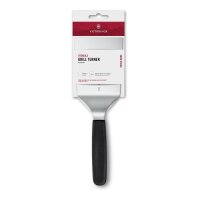 Grillwender, 12 cm, quadratisches Ende, schwarz