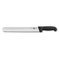 Fibrox, Schinkenmesser, 30cm, Kullenschliff, schwarz,...