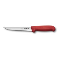 Fibrox, Ausbeinmesser, 15cm, gerade, rot, Blister