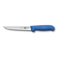Fibrox, Ausbeinmesser, 15cm, gerade, blau, Blister
