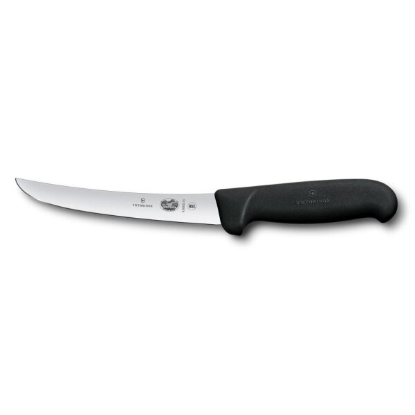 Fibrox, Ausbeinmesser, 15cm, gerade, schwarz, Blister