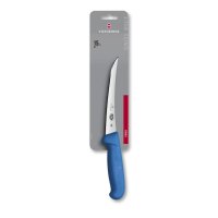 Fibrox, Ausbeinmesser, 15cm, gerade, blau, Blister