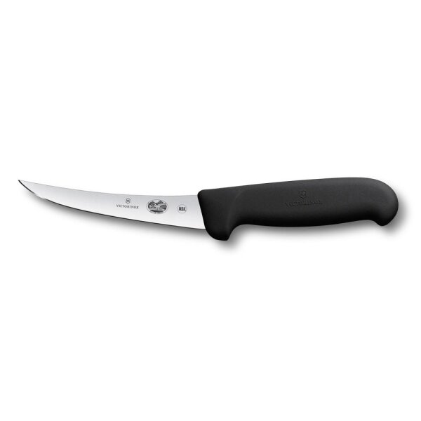 Fibrox, Ausbeinmesser, 12cm, gerade, schwarz, Blister