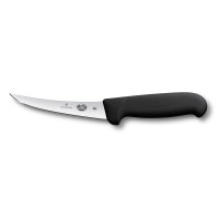 Fibrox, Ausbeinmesser, 12cm, gerade, schwarz, Blister