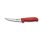 Fibrox, Ausbeinmesser, 12cm, gerade, flexibel, rot, Blister