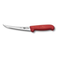 Fibrox, Ausbeinmesser, 15cm, gerade, flexibel, rot, Blister