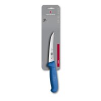 Fibrox, Ausbeinmesser, 12cm, gerade, flexibel, blau, Blister