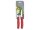 Swiss Classic, Gemüsemesser, 2 Stk, 8cm, Wellenschliff, spitz, rot, B