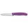 Swiss Classic, Gemüsemesser, 2 Stk, 8cm, Wellenschliff, spitz, violett, B