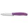 Swiss Classic, Gemüsemesser, 2 Stück, 10cm, Welle/gerade, violett,B
