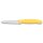 Swiss Classic, Gemüsemesser, 2 Stück, 10cm, Welle/gerade, gelb