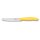 Swiss Classic, Tomaten-& Tafelmesser, 2 Stk, 11cm, Wellenschliff, gelb, B