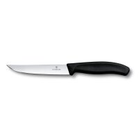 Swiss Classic, Steakmesser, 2 Stück, 12 cm, gerade, schwarz