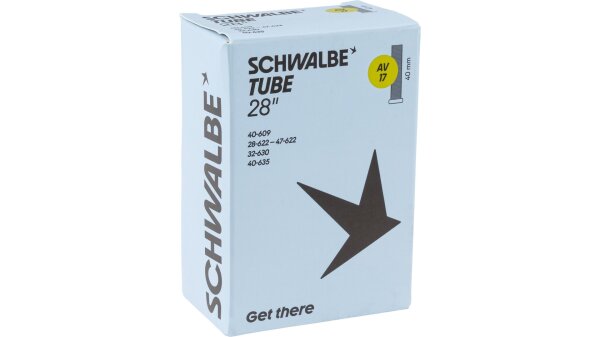 Schwalbe Schlauch AV17 28/47-622/635 AV40