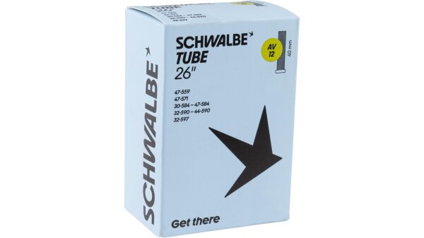Schlauch 30-47/559-597, AV12 40mm, Schwalbe, 10462110