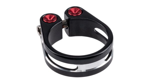 Sattelklemm schelle CL-FJ 21 34,9 schwarz anodized