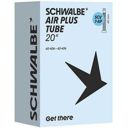 AIR PLUS Schlauch 40-62/406, SCV7-AP 40mm, Schwalbe, 1046527