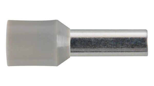 Aderendhülse grau L1 17 mm