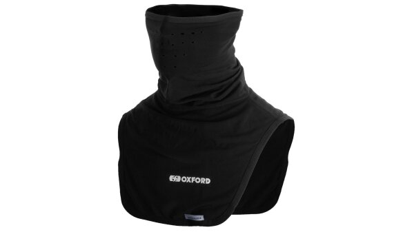 Halswärmer Oxford Mikrofaser schwarz