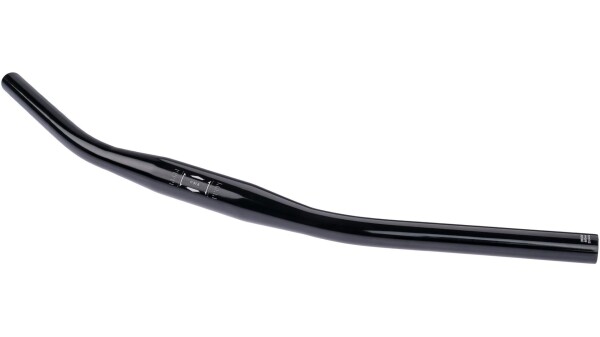 Lenkerbügel Crescent 31,8x600 mm schwarz polier.