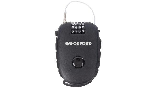 Kabelschloss Oxford Retra 120 cm x 1,5 mm Kabel SW