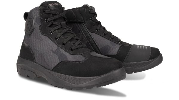 Schuh Oxford Ravine D2D MS schwarz/camo Gr. 42