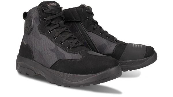Schuh Oxford Ravine D2D MS schwarz/camo Gr. 44